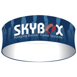 Circle Single Sided Hanging Banner Circle Single Sided Hanging Banner