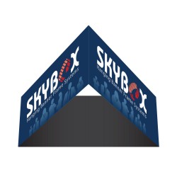 Triangle Single Sided Hanging Banner Triangle Single Sided Hanging Banner