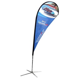 Teardrop Flag 11Ft. – Graphic Package