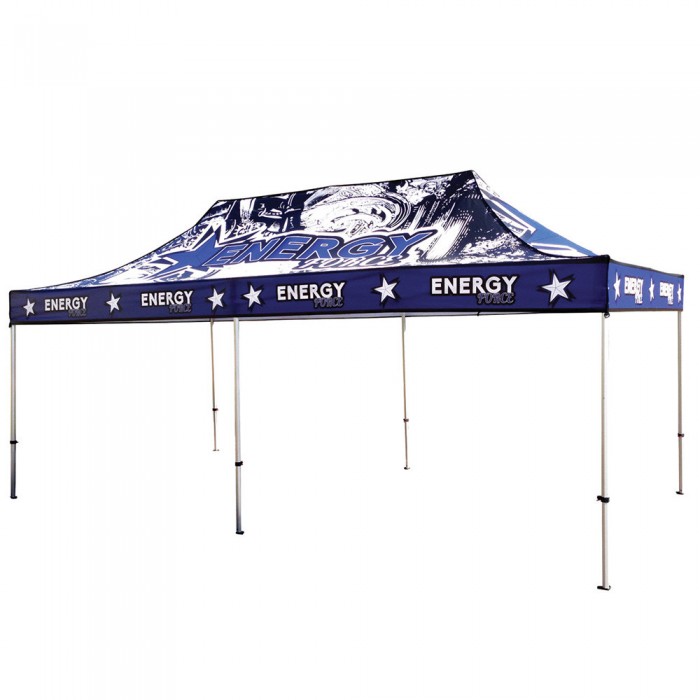 20 ft. Canopy Aluminum Tent - Full-Color UV Print Package 20 ft. Canopy Aluminum Tent - Full-Color UV Print Package