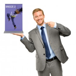 Tabletop Breeze Banner Stand and Print Tabletop Breeze Banner Stand and Print