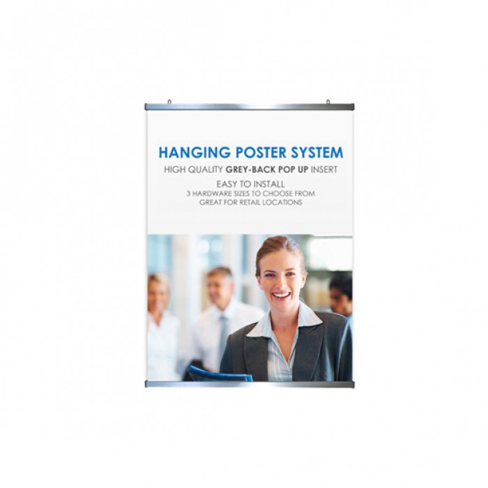 Hanging Clamp Bar Banner Display | PRINT AND STAND PACKAGE Hanging Clamp Bar Banner Display | PRINT AND STAND PACKAGE