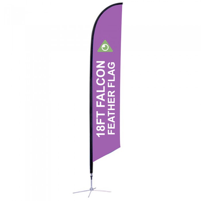 18Ft. Feather Angled Flag – Print and Stand 18Ft. Feather Angled Flag – Print and Stand