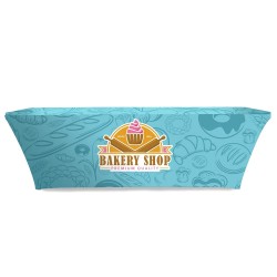Stretch 8ft Table Throw Full Color Printing Stretch 8ft Table Throw Full Color Printing