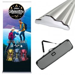 SilverStep Retractable Banner Stand SilverStep Retractable Banner Stand