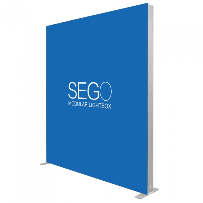SEGO 6.5ft. x 7.4ft. Lightbox Double-Sided Print and Stand